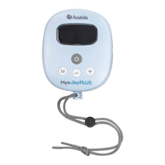 Ameda MyaJoyPLUS Instructions For Use Manual