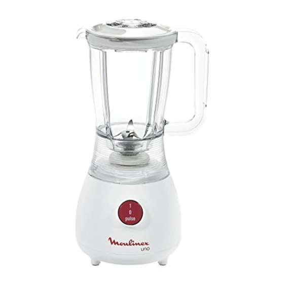 User Manuals: Moulinex LM2221BM Blender