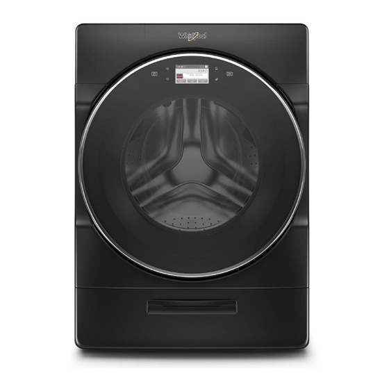 Whirlpool WFW9620HW0 Use And Care Manual