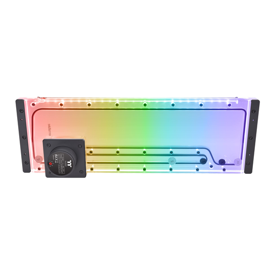 Thermaltake Pacific Core P8 DP-D5 Plus Quick Start Manual