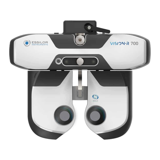 Essilor Instruments VISION-R 700 User Manual