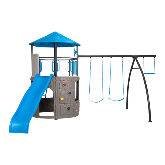 Lifetime ADVENTURE TOWER PLAYSET 91208 Assembly Instructions Manual