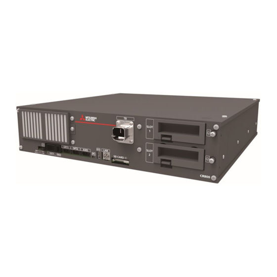 Mitsubishi Electric CR800-D Series Instruction Manual