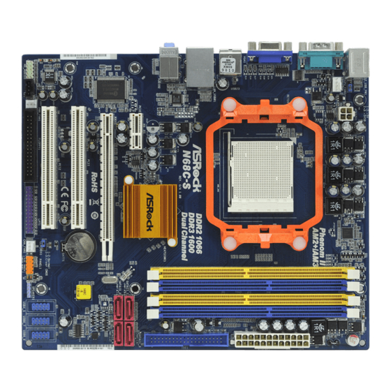 ASROCK N68C-S Installation Manual