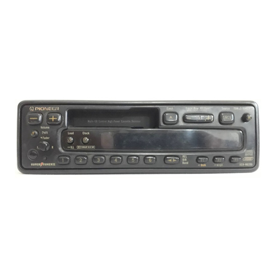 Pioneer KEH-M8200 Service Manual
