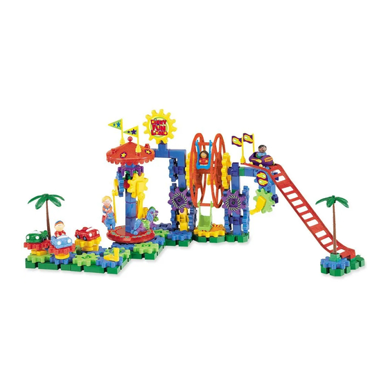 Learning Resources Dizzy Fun Land LER 9199 Instructions Manual