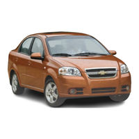 Chevrolet 2008 Aveo Instruction Manual