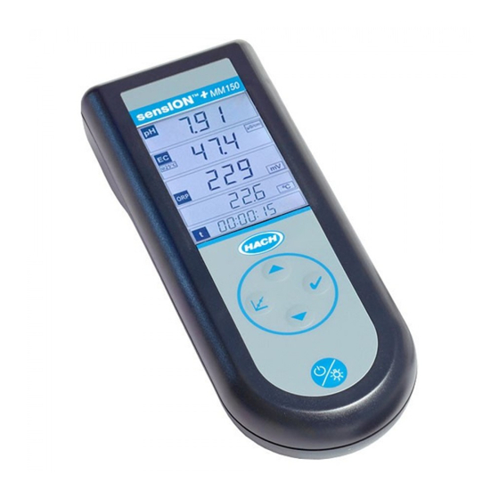 Hach sensION+ EC5 User Manual