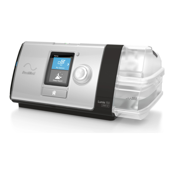 ResMed Lumis  100 VPAP ST User Manual
