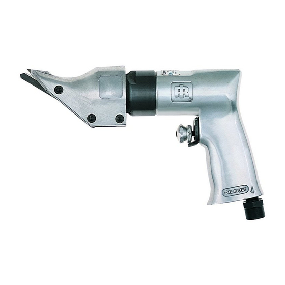 Ingersoll-Rand 7802S Air Shear Tool Manuals