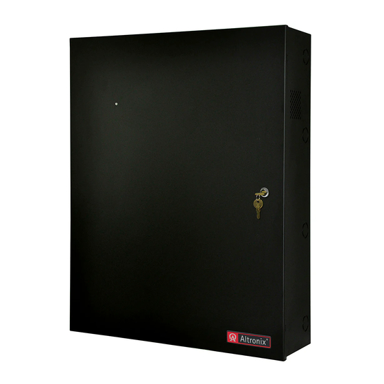 Altronix Trove T2SSK7F8 Installation Manual