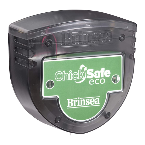 Brinsea ChickSafe Eco Troubleshooting