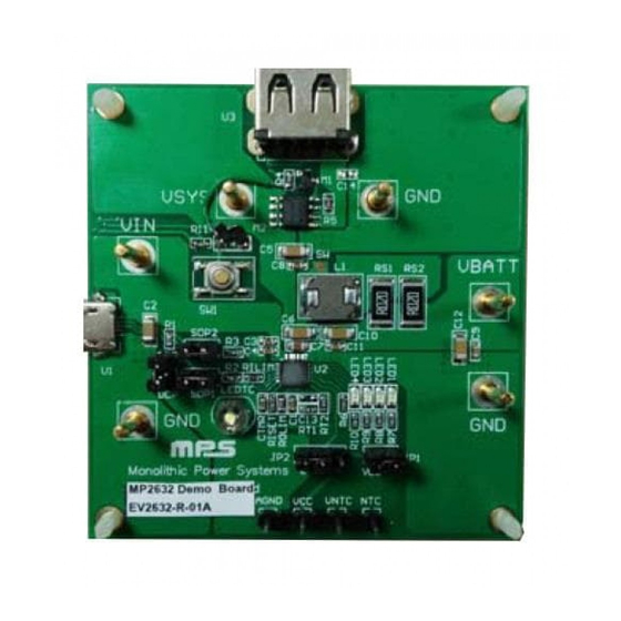 MPS EV2632-R-01A Quick Start Manual