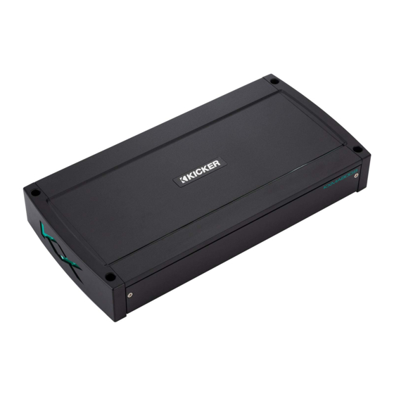 Kicker KXMA.8 Series Owner's Manual