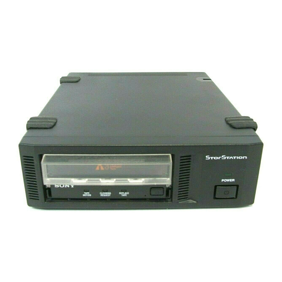 Sony AITE260 - AIT E260/S Tape Drive Manuals