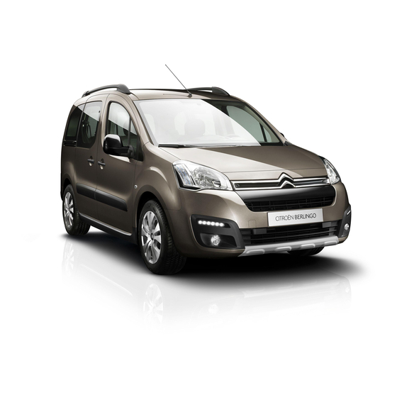 CITROEN 2015 Berlingo Multispace Handbook