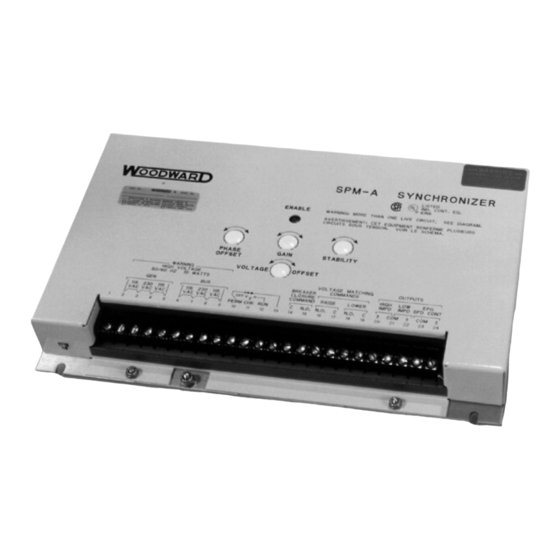 Woodward 82384 Installation And Operation Manual