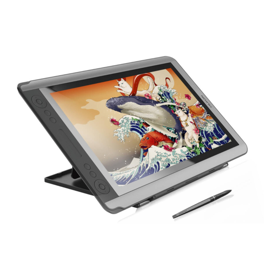 Huion KAMVAS GT-156HD V2 Manuals