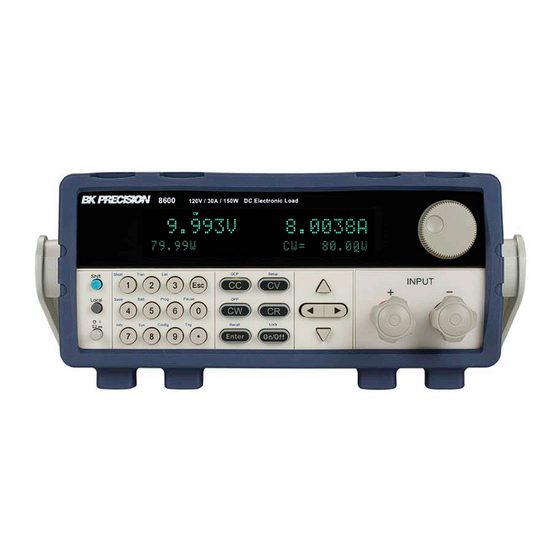 BK Precision 8600 Series Programming Manual