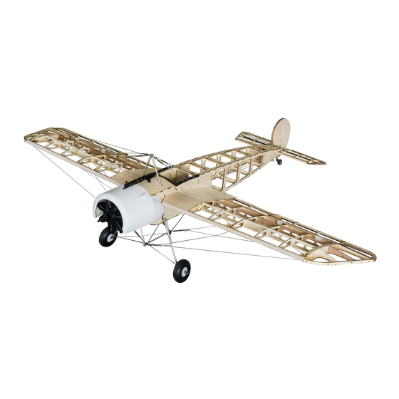 HobbyKing Fokker E.111 Fighter Aircraft Instruction Manual