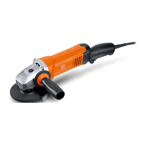 Fein WSG 17 PRT Repair Instructions