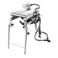 Festool PRECISIO CS 50 EBG Instructions Manual