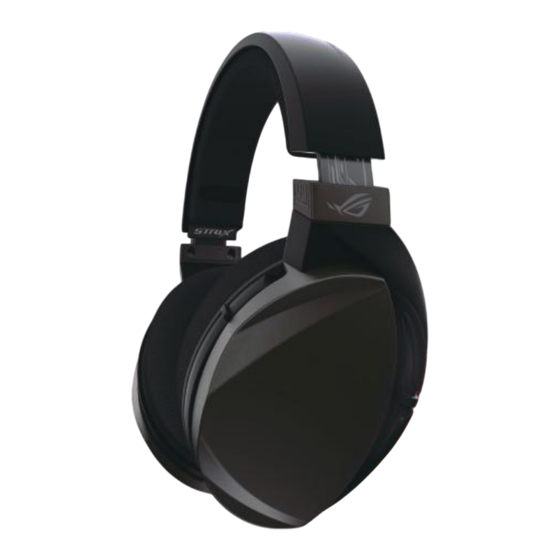 Asus REPUBLIC OF GAMES ROG STRIX FUSION WIRELESS Quick Start Manual