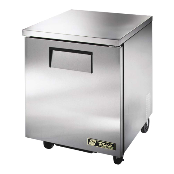 True TUC-27F Specifications