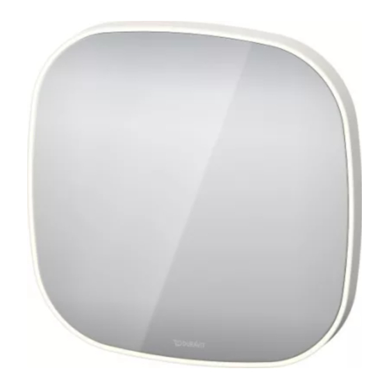 DURAVIT Zencha ZE 7055 Mounting Instructions