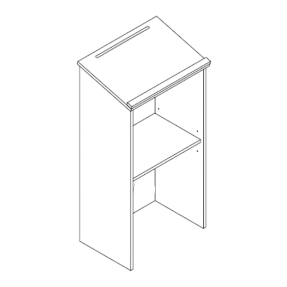 ADIROffice 661-01 Assembly Instructions