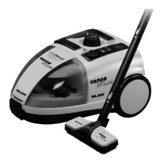 PALSON VAPORMATIK Operating Instructions Manual