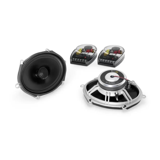 JL Audio C5-570X Owner's Manual