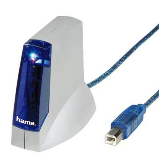 Hama PS-100 Bluetooth Printer Adapter Operating	 Instruction