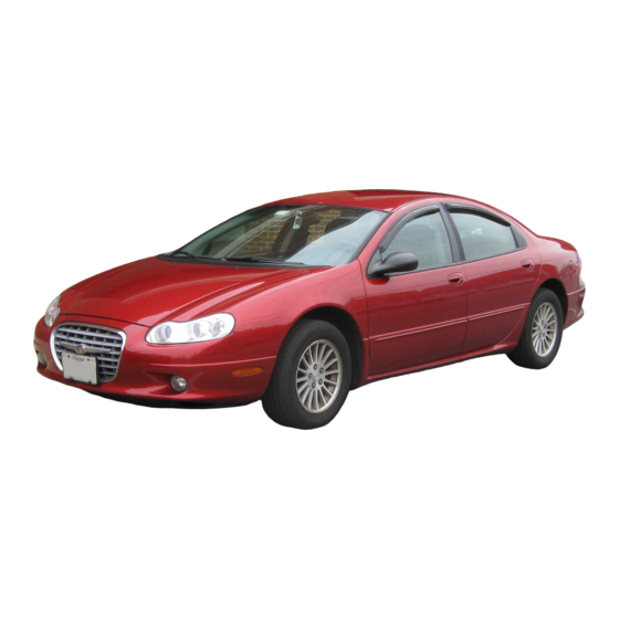 Chrysler 2004 Concorde Owner's Manual