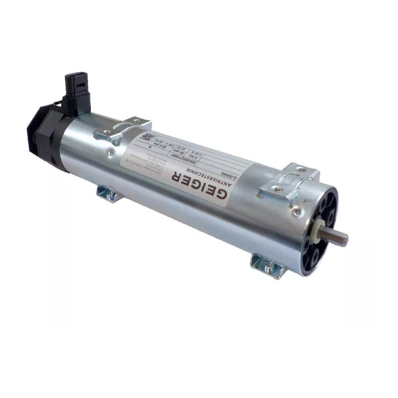 GEIGER SOLIDline GJ56 Series Setting Instructions