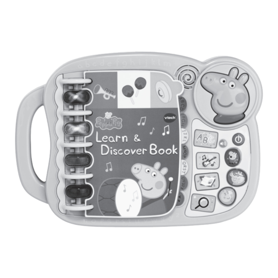 VTech Peppa Pig Learn & Discover Book 5180 Parents' Manual