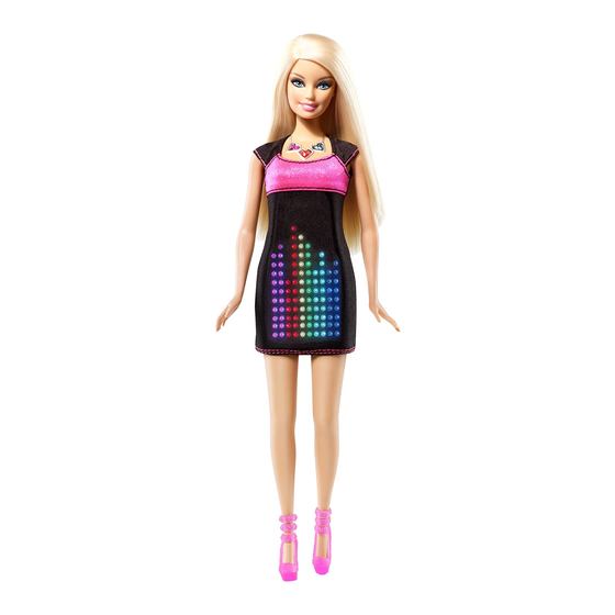 Barbie DIGITALDRESS Instructions Manual