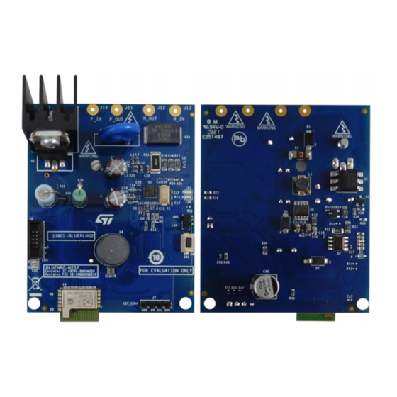 ST STDES-BLUEPLUG2 User Manual