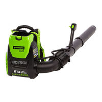 GreenWorks Pro BPB80L00 Operator's Manual