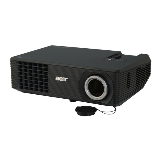 Acer X1160P Benutzerhandbuch