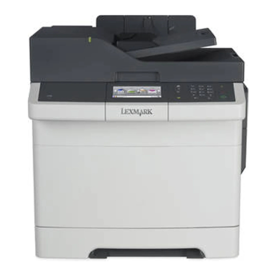Lexmark CX417de User Manual