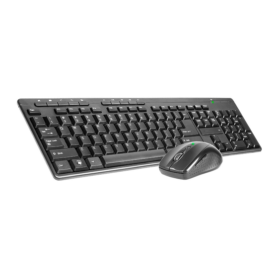 Tracer BlackJack RF NANO Keyboard Mouse Manuals
