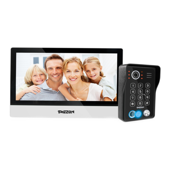 TMEZON MZ-VDP-NA262F Manual