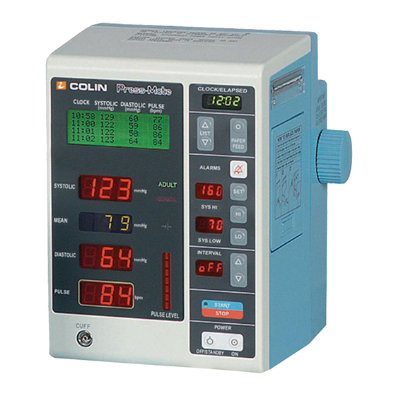 Colin Press-Mate 8800 Series Service Manual