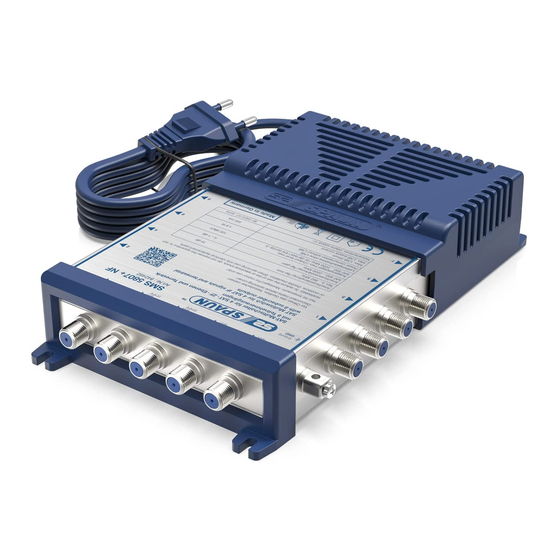 SPAUN SMS 607 Plus NF Manuals