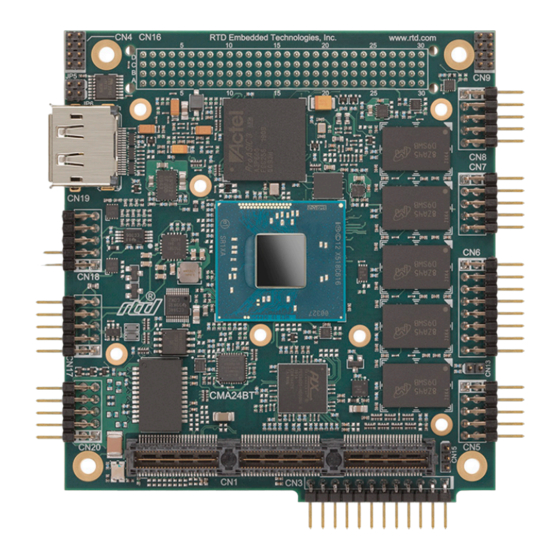 rtd cpuModules CMA24BT User Manual