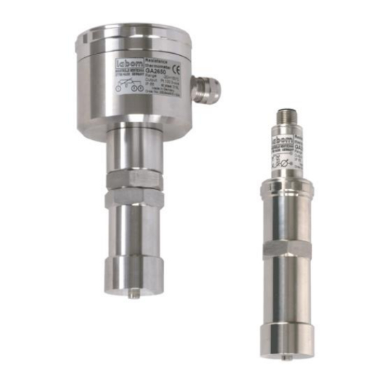 Labom GA265 Series Operating Instructions