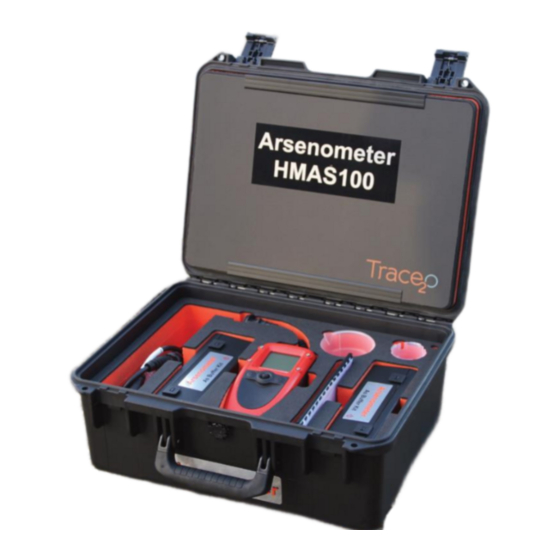 Trace2O ARSENOMETER HMAS100 Instruction Manual