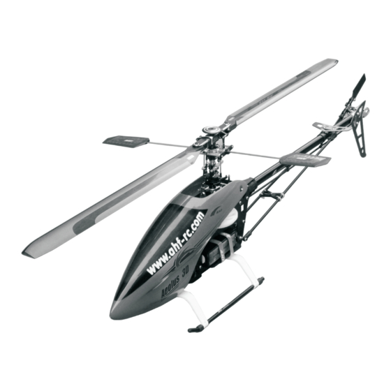 AHF Aeolus E50-GF Toy Helicopter Manuals