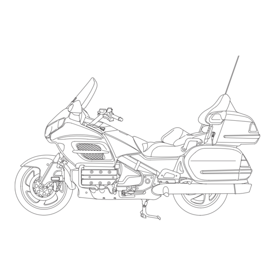 Honda GL1800A 2004 Owner's Manual